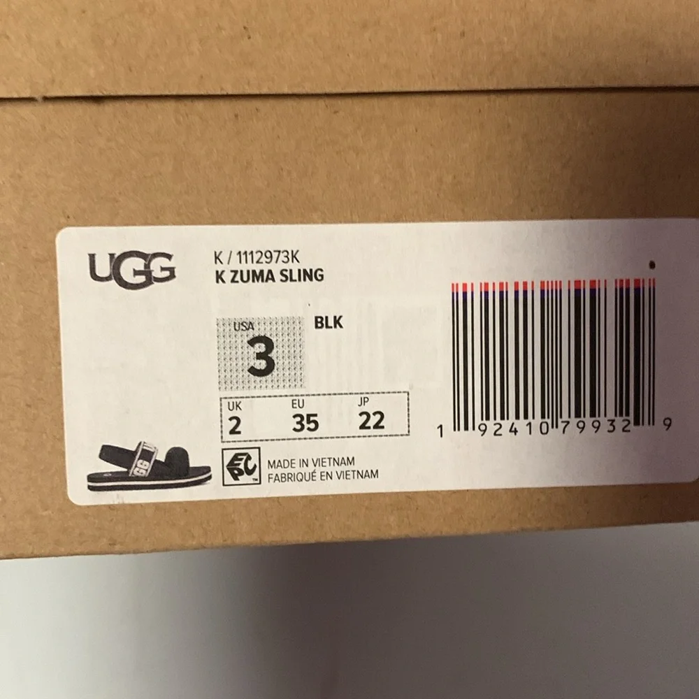 UGG K Zumba Sling sandal
